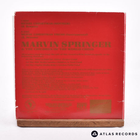 Marvin Springer - Merry Christmas - Gatefold 7" Vinyl Record - VG+/VG+