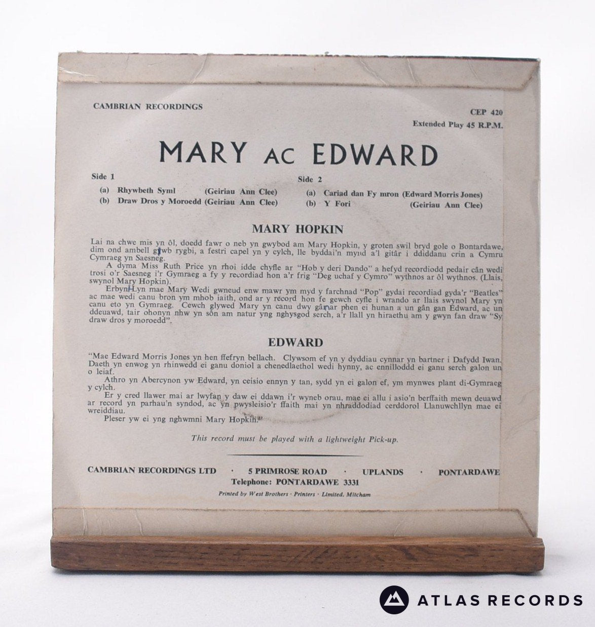 Mary Hopkin - Mary Ac Edward - 7