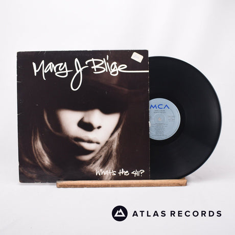 Mary J. Blige What's The 411? LP Vinyl Record - Front Cover & Record