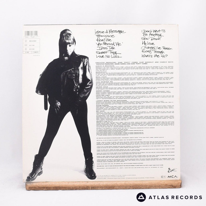 Mary J. Blige - What's The 411? - LP Vinyl Record - VG+/EX