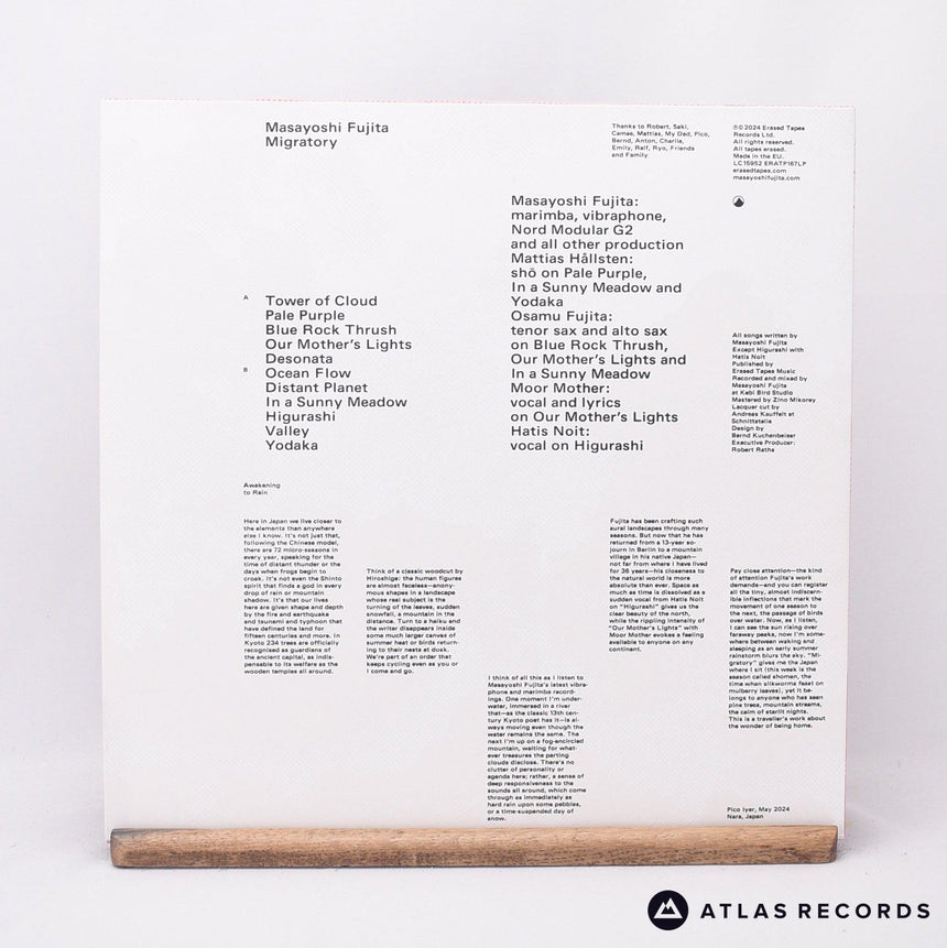 Masayoshi Fujita - Migratory - Postcard LP Vinyl Record - NM/NM