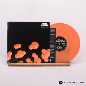 Masonna Astro Harshtronism EP 8" Vinyl Record - Front Cover & Record