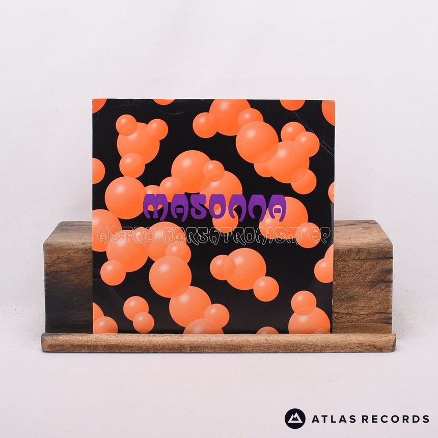 Masonna - Astro Harshtronism EP - Orange Insert Us 8" Vinyl Record - EX/EX