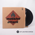 Massive Attack Blue Lines : 2012 Mix/Master 2 x 12" + CD + DVD Box Set Vinyl Record - Front Cover & Record