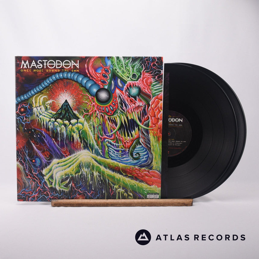 Mastodon Once More 'Round The Sun Double LP Vinyl Record - Front Cover & Record