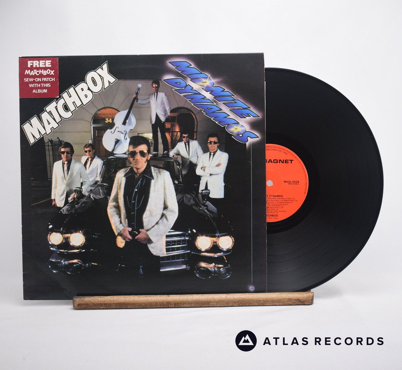 Matchbox Midnite Dynamos LP Vinyl Record - Front Cover & Record