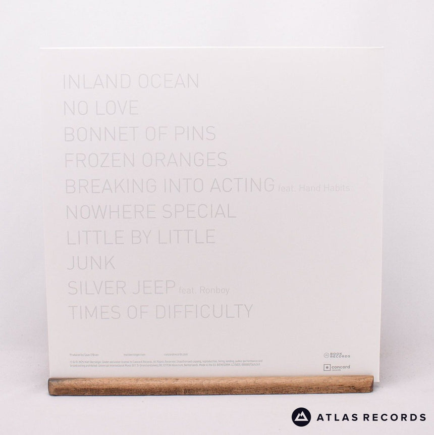 Matt Berninger - Get Sunk - Opaque W/ White & Blue Marble LP Vinyl Record