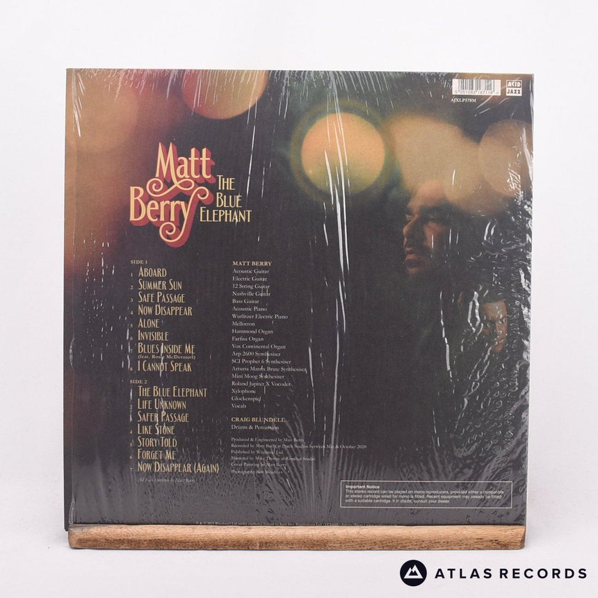 Matt Berry - The Blue Elephant - Mustard Limited Edition LP Vinyl Record - NM/NM