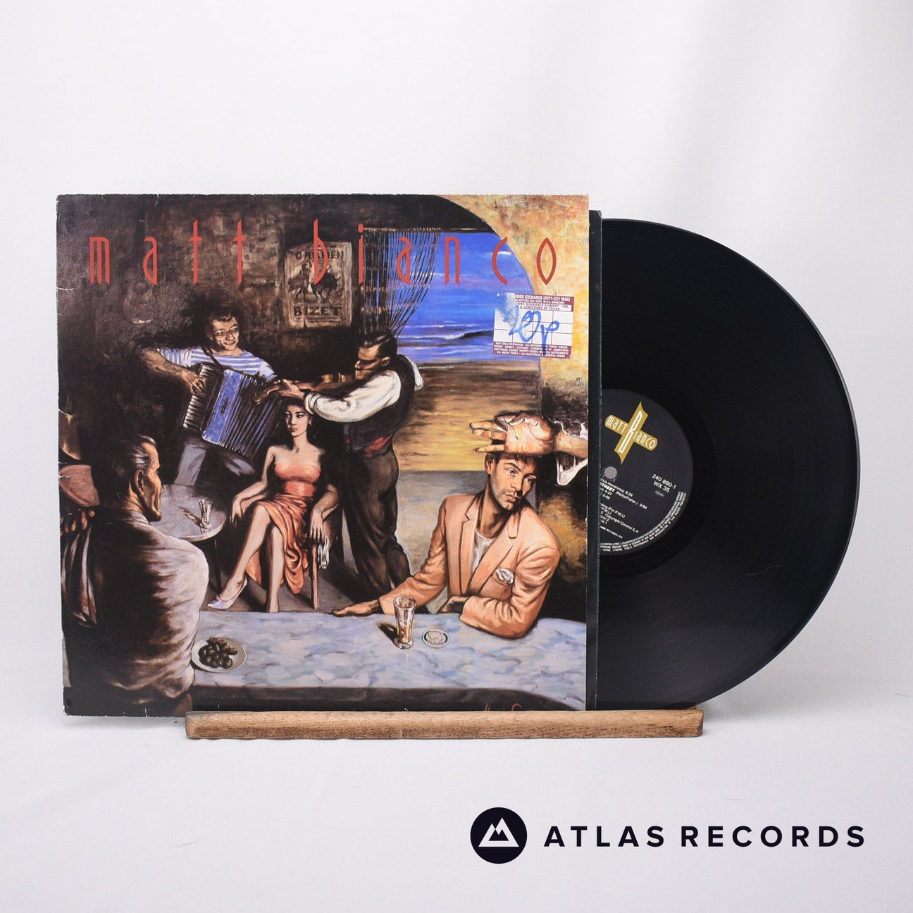 Matt Bianco Matt Bianco LP Vinyl Record - Front Cover & Record