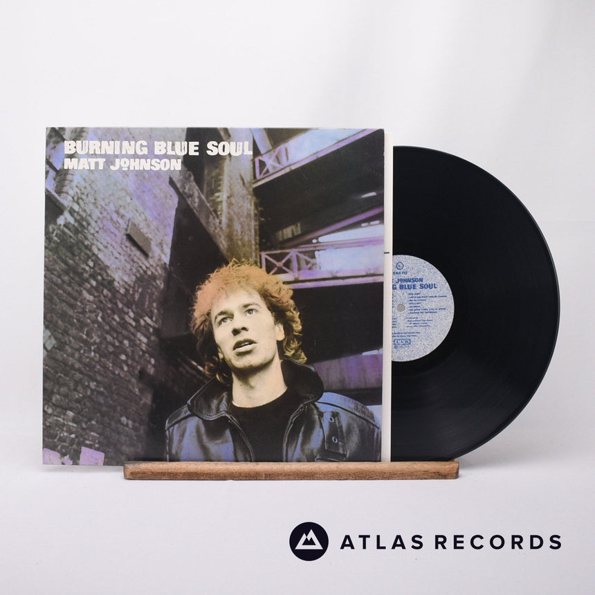 Matt Johnson - Burning Blue Soul - Mpo Reissue LP Vinyl Record - EX/EX