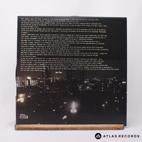 Matt Johnson - Burning Blue Soul - Reissue LP Vinyl Record - VG+/EX