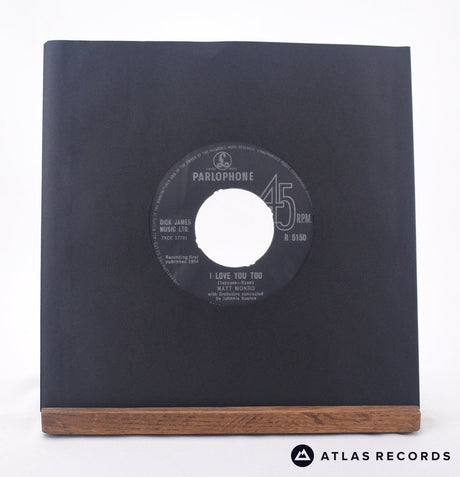 Matt Monro I Love You Too 7" Vinyl Record - In Sleeve