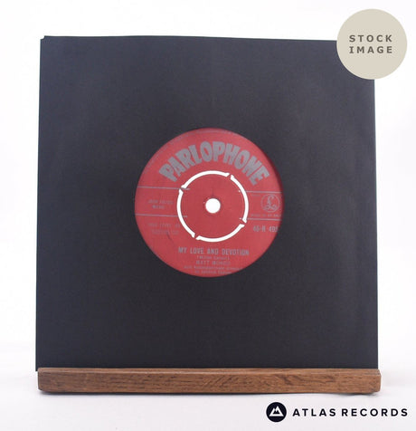 Matt Monro My Love And Devotion 7" Vinyl Record - Sleeve & Record Side-By-Side