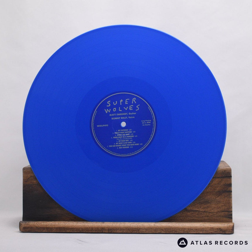 Matt Sweeney - Superwolves - Ocean Blue Limited Edition LP Vinyl Record - EX/EX