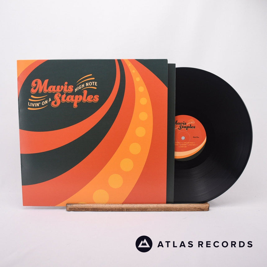 Mavis Staples Livin' On A High Note LP Vinyl Record - Front Cover & Record
