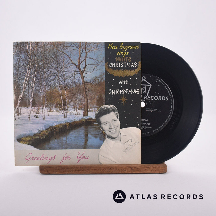 Max Bygraves Christmas 7" Vinyl Record - Front Cover & Record