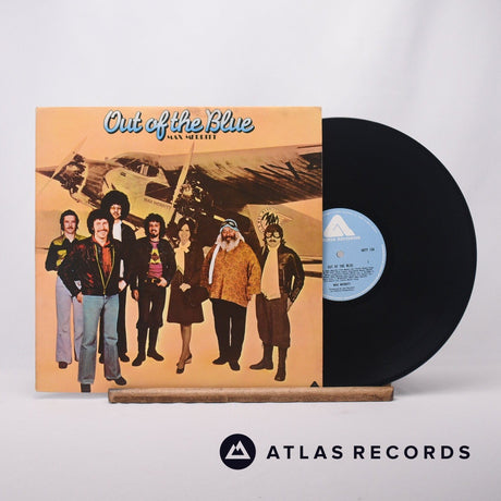 Max Merritt Out Of The Blue LP Vinyl Record - Front Cover & Record