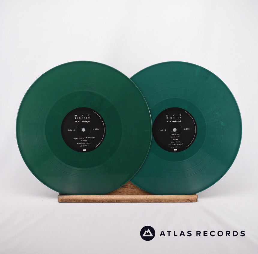 Max Richter - In A Landscape - Green Recycled 2 x 12" Vinyl Record - EX/NM