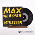 Max Webster Battle Scar 7" Vinyl Record - Front Cover & Record
