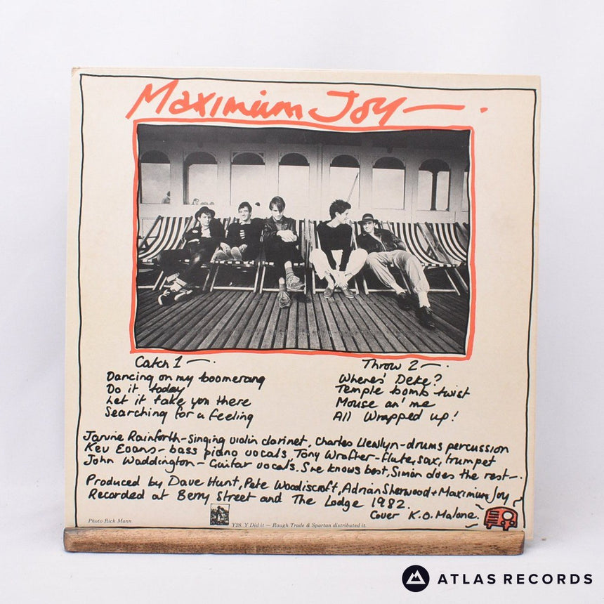 Maximum Joy - Station M.X.J.Y. - Townhouse LP Vinyl Record - EX/EX
