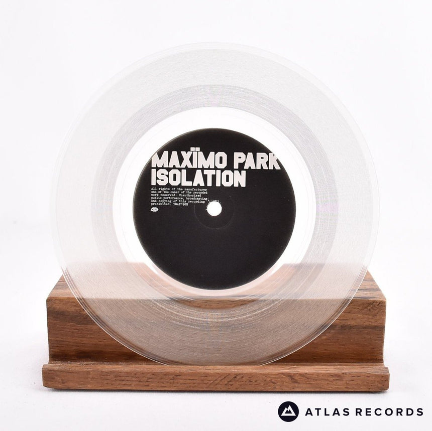 Maxïmo Park - Apply Some Pressure - Transparent 7" Vinyl Record - NM/NM