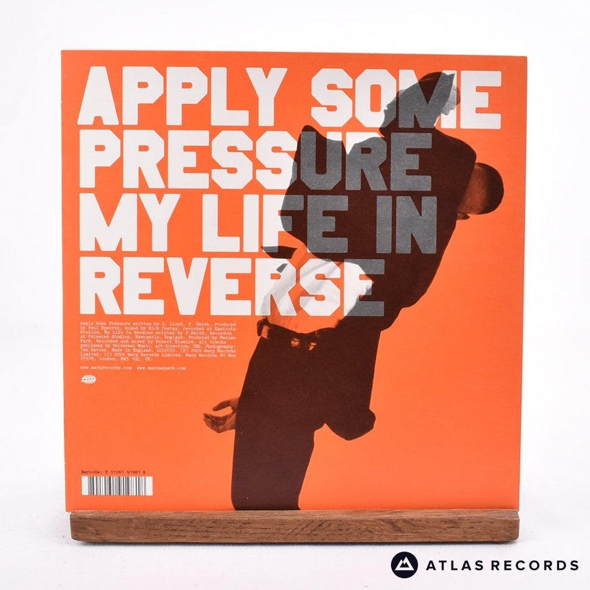 Maxïmo Park - Apply Some Pressure - Orange Translucent 7" Vinyl Record - NM/NM