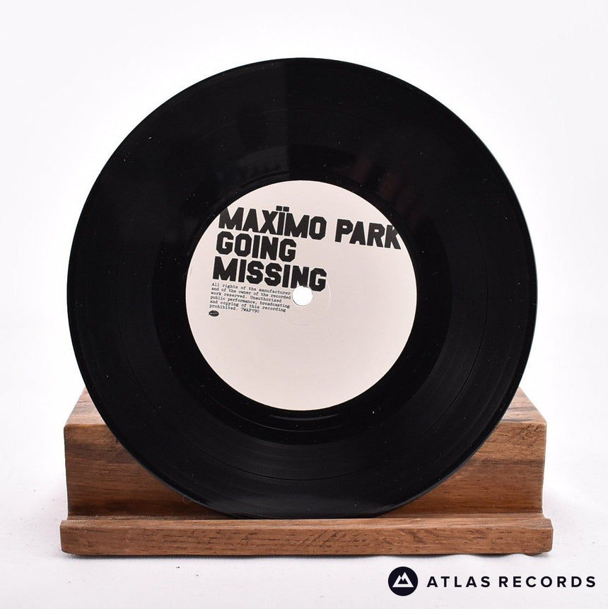 Maxïmo Park - Going Missing - Etched 7" Vinyl Record - NM/NM