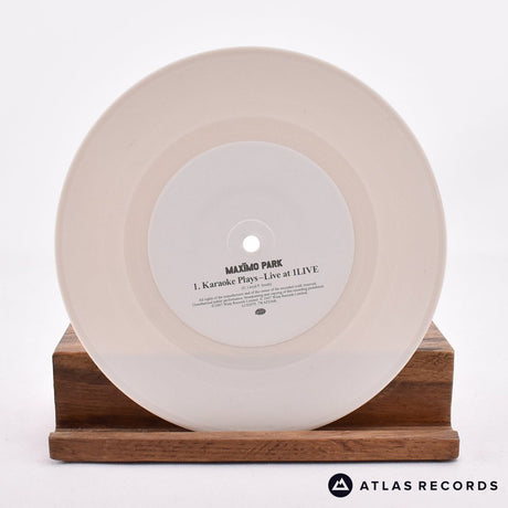 Maxïmo Park - Karaoke Plays - White Insert 7" Vinyl Record - NM/NM