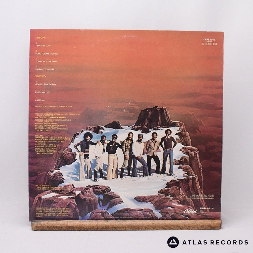 Maze Featuring Frankie Beverly - Golden Time Of Day - LP Vinyl Record - EX/EX
