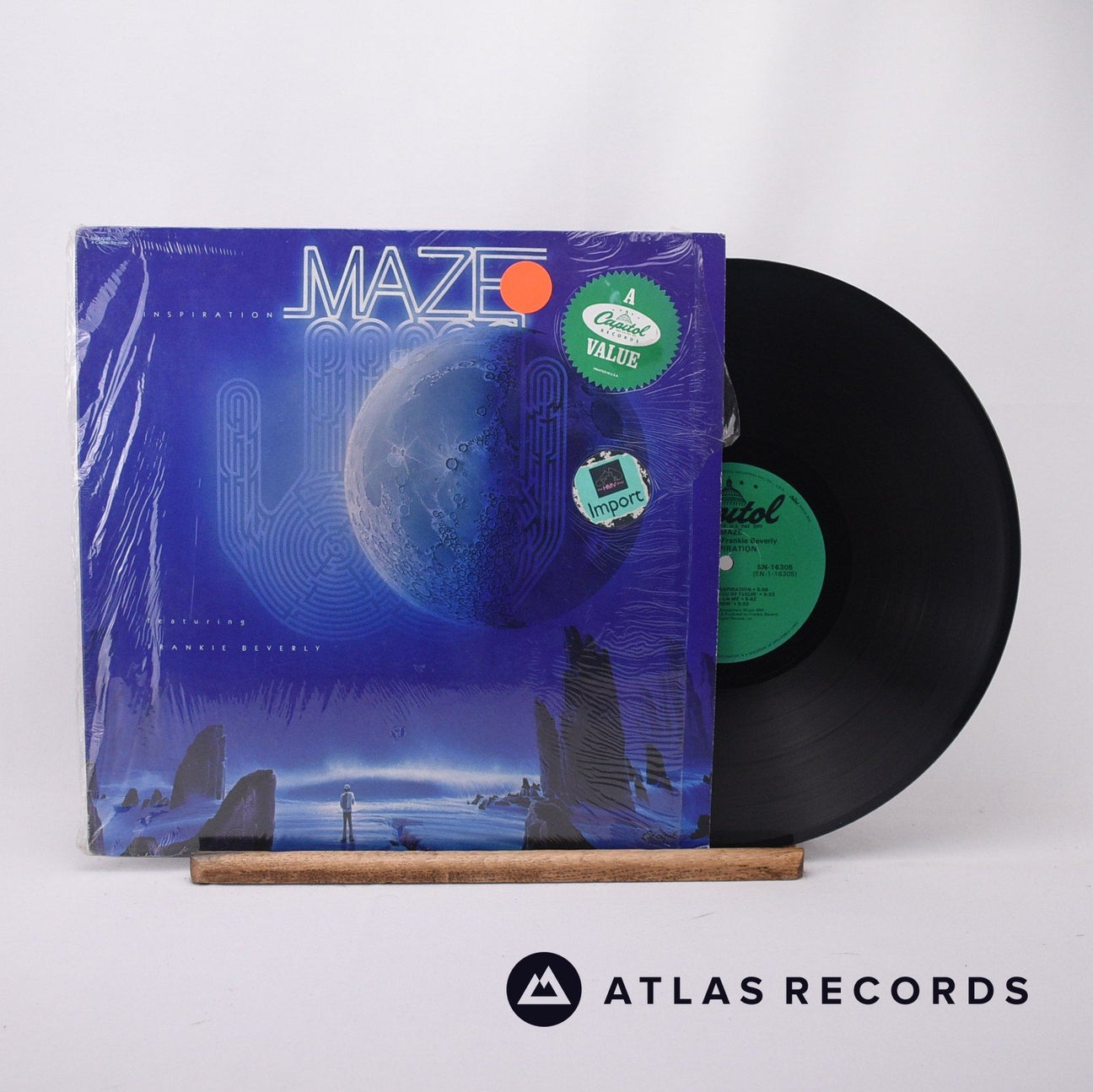 Maze Featuring Frankie Beverly Inspiration LP Vinyl Record - Front Cover & Record