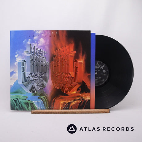 Maze Featuring Frankie Beverly Joy And Pain LP Vinyl Record - Front Cover & Record