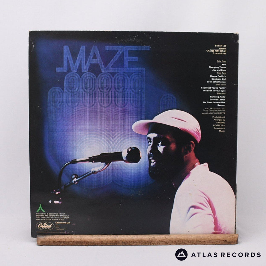 Maze Featuring Frankie Beverly - Live In New Orleans - 2 x LP Vinyl Record