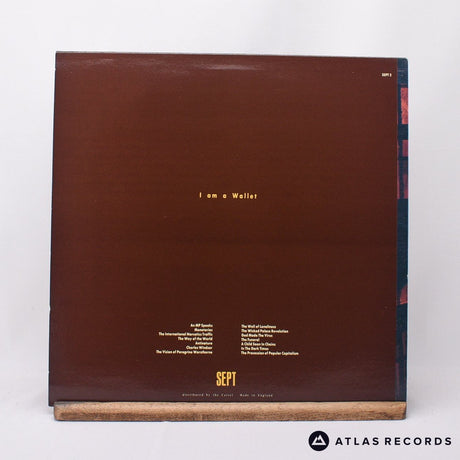 McCarthy - I Am A Wallet - Lyric Sheet A2 B2 LP Vinyl Record - EX/EX