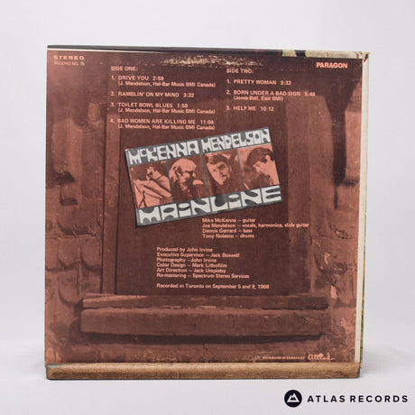 McKenna Mendelson Mainline - McKenna Mendelson Blues - LP Vinyl Record - VG+/VG+