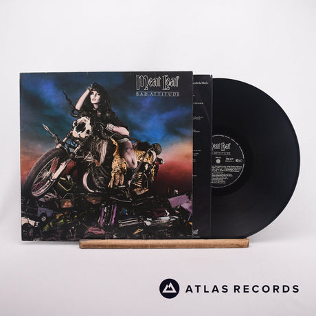Meat Loaf Bad Attitude LP Vinyl Record - Front Cover & Record