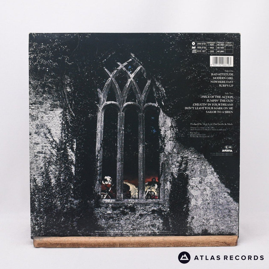 Meat Loaf - Bad Attitude - LP Vinyl Record - VG+/EX