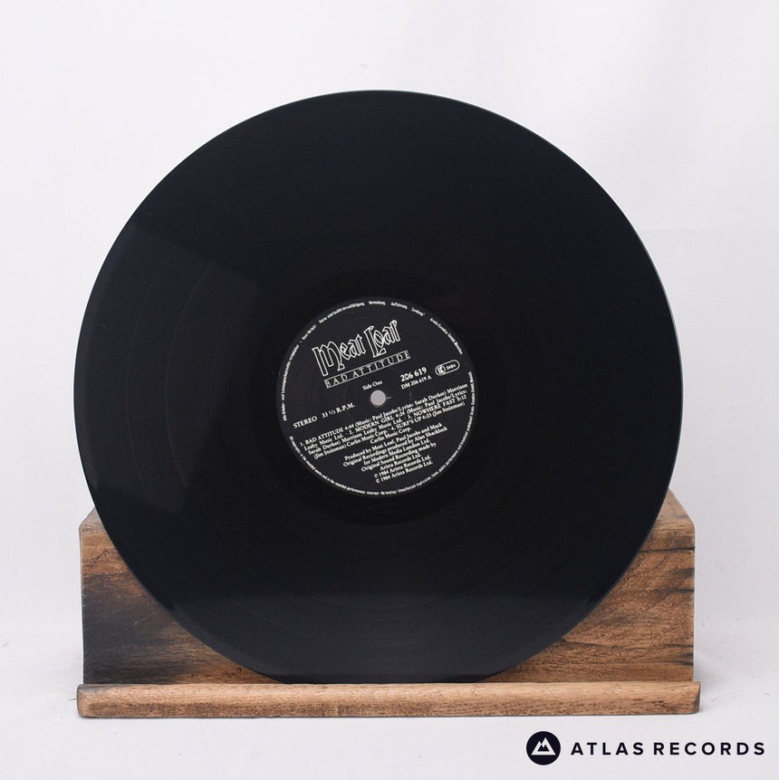 Meat Loaf - Bad Attitude - Insert LP Vinyl Record - EX/EX