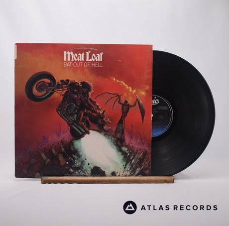 Meat Loaf Bat Out Of Hell LP Vinyl Record - Front Cover & Record