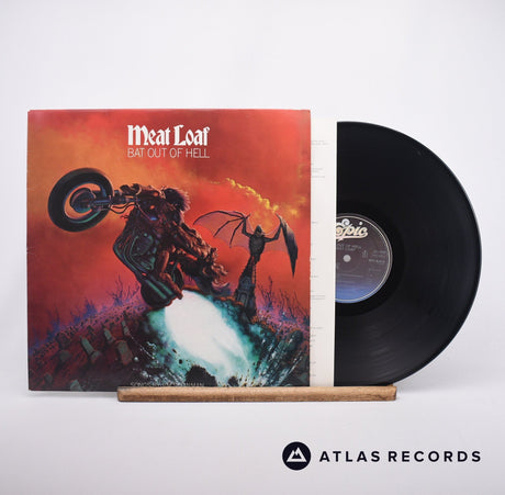 Meat Loaf Bat Out Of Hell LP Vinyl Record - Front Cover & Record