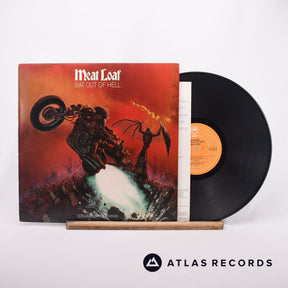 Meat Loaf Bat Out Of Hell LP Vinyl Record - Front Cover & Record