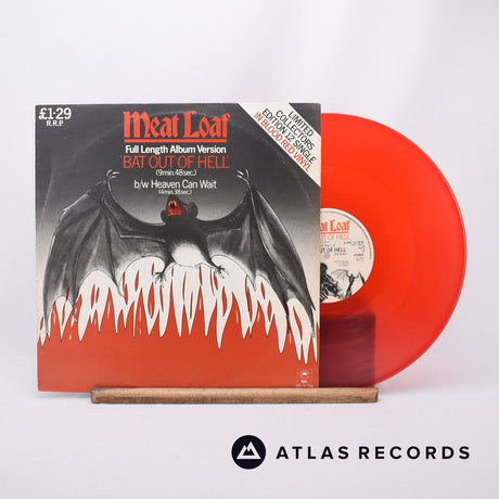 Meat Loaf Bat Out Of Hell 12" Vinyl Record - Front Cover & Record