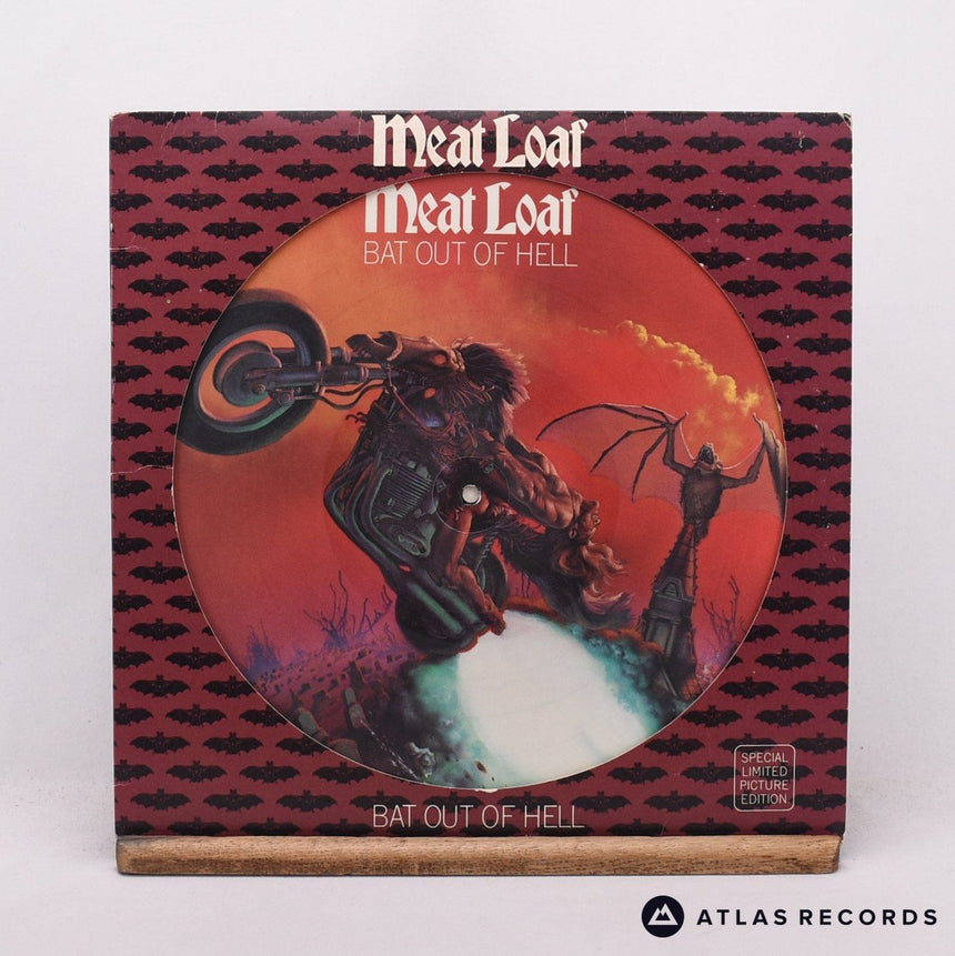 Meat Loaf Bat Out Of Hell LP Vinyl Record - Front Cover & Record