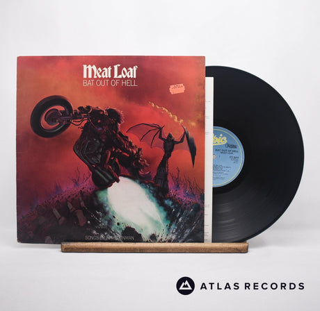 Meat Loaf Bat Out Of Hell LP Vinyl Record - Front Cover & Record