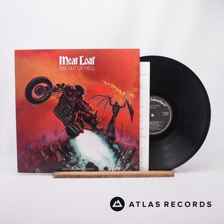 Meat Loaf Bat Out Of Hell LP Vinyl Record - Front Cover & Record