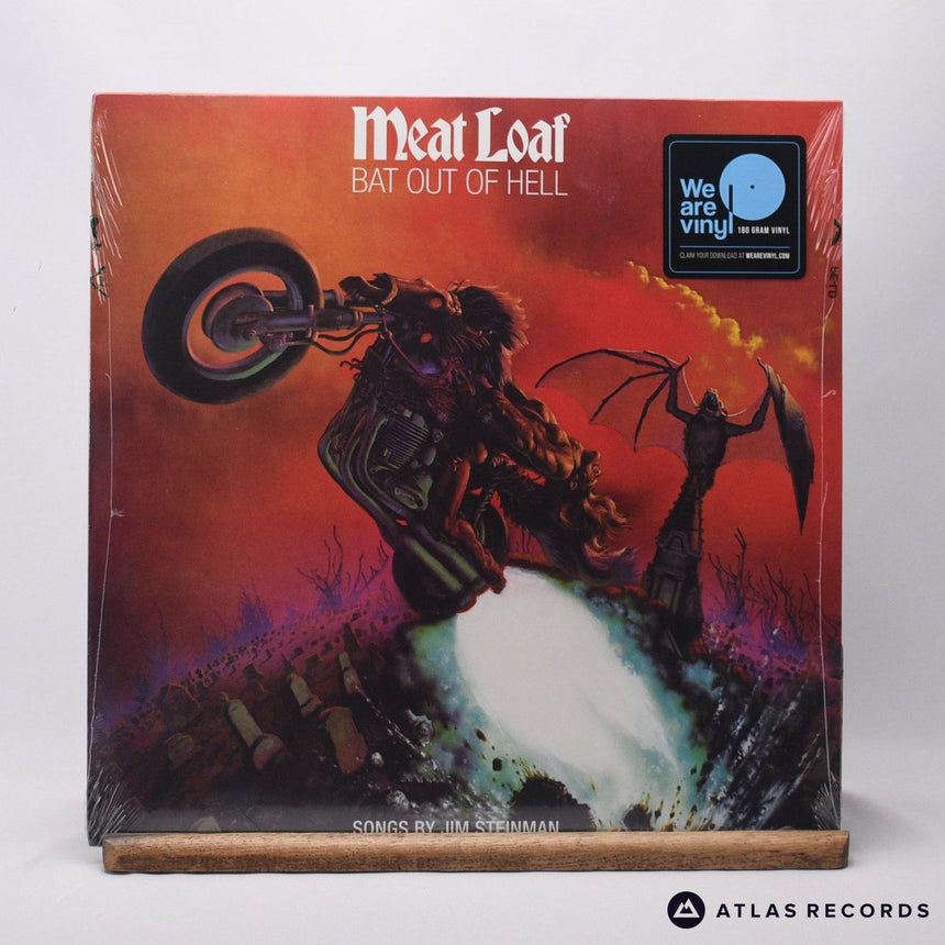 Meat Loaf Bat Out Of Hell LP Vinyl Record - Front Cover & Record