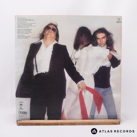 Meat Loaf - Bat Out Of Hell - Lyric Sheet LP Vinyl Record - EX/EX
