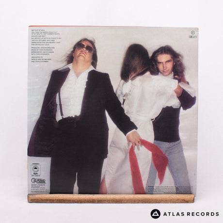 Meat Loaf - Bat Out Of Hell - Lyric Sheet LP Vinyl Record - EX/EX