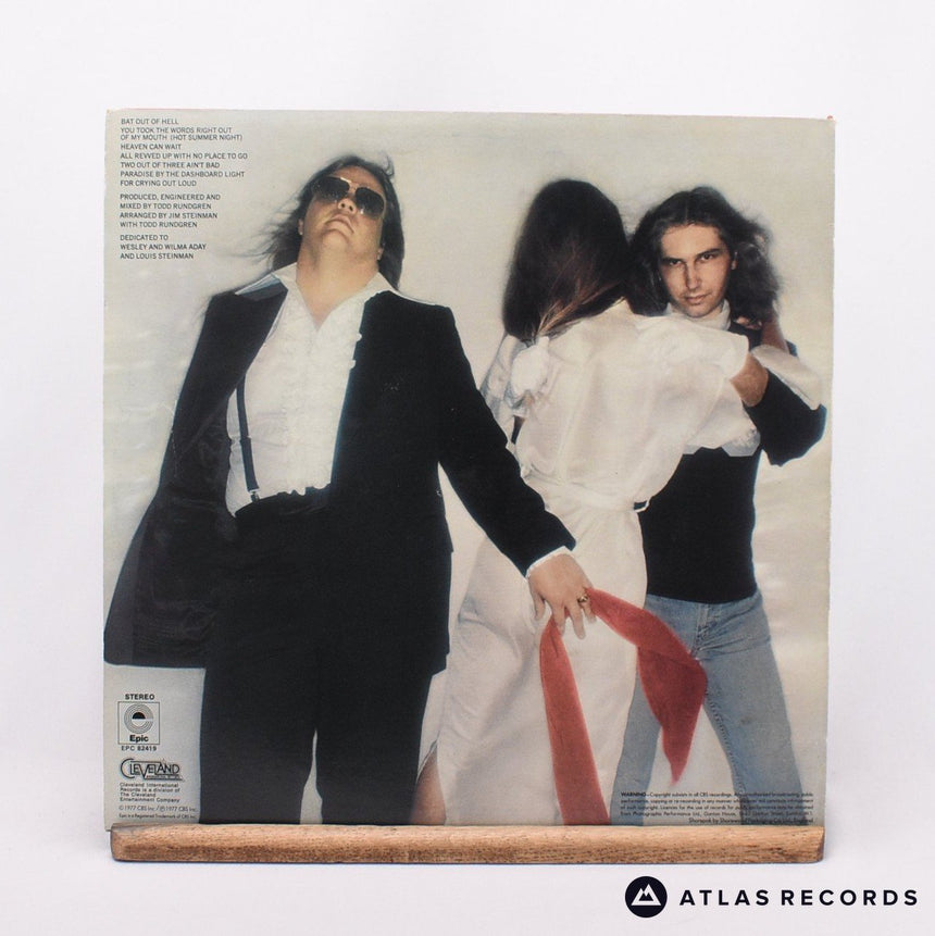 Meat Loaf - Bat Out Of Hell - Reissue LP Vinyl Record - EX/EX