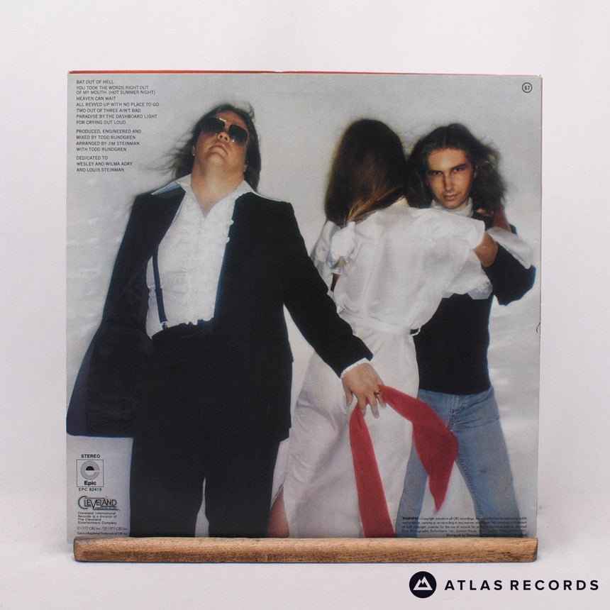 Meat Loaf - Bat Out Of Hell - Lyric Sheet Reissue LP Vinyl Record - EX/EX