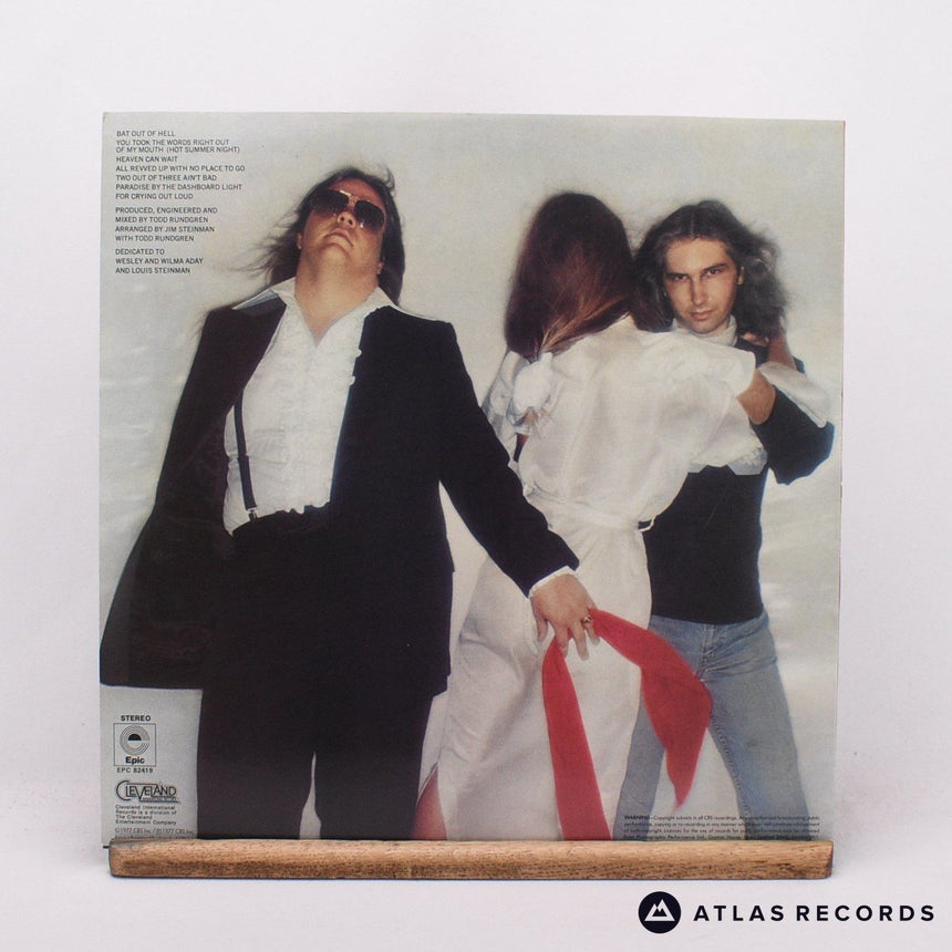 Meat Loaf - Bat Out Of Hell - Lyric Sheet Reissue LP Vinyl Record - NM/NM